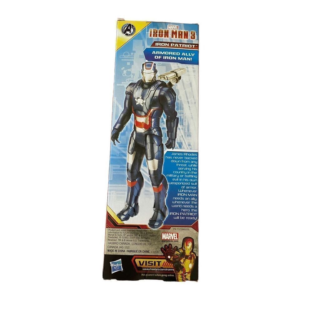 Hasbro marvels Iron Man, three titan hero series, action figure play toy - Picture 2 of 4